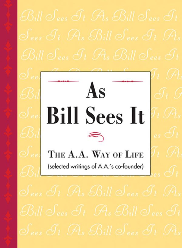 A book cover with the title of as bill sees it.