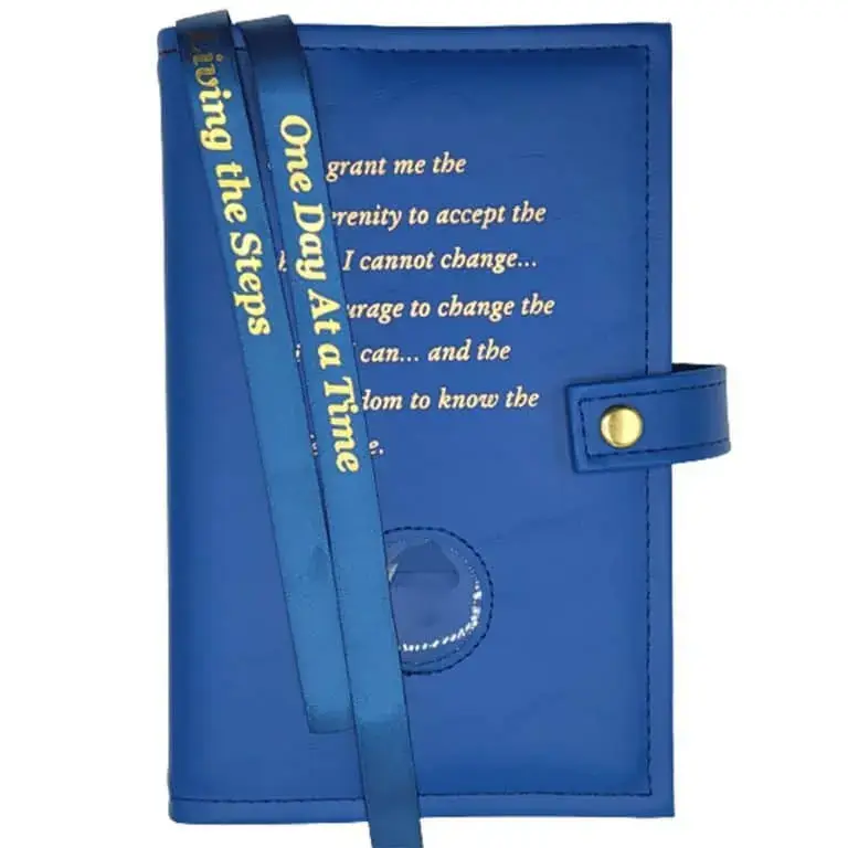 AA Double Book Cover Blue